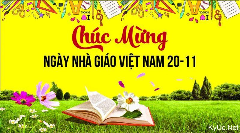 Chúc mừng ngày nhà giáo Việt Nam bằng Thơ 20-11