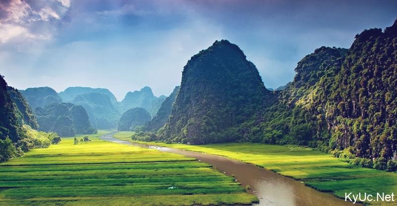Phong cảnh Tam Cốc - Ninh Bình thật đẹp