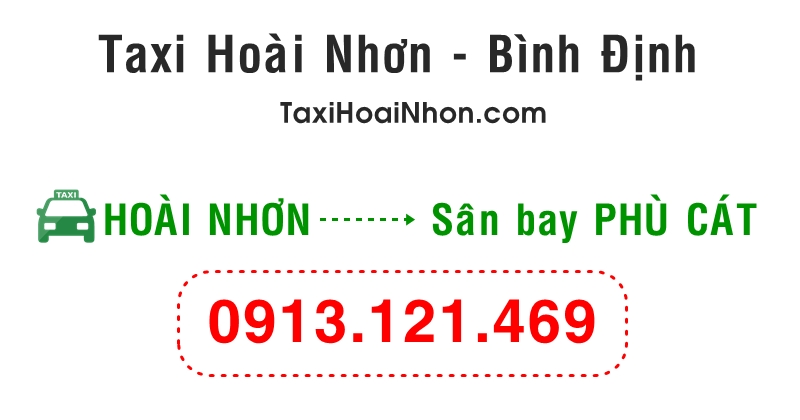 Taxi Hoài Nhơn đi ra sân bay Phù Cát